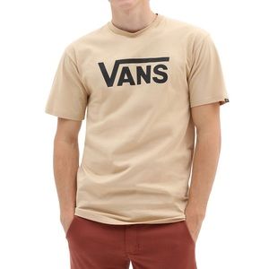 Vans Classic T-shirt Taos Taupe Black Logo